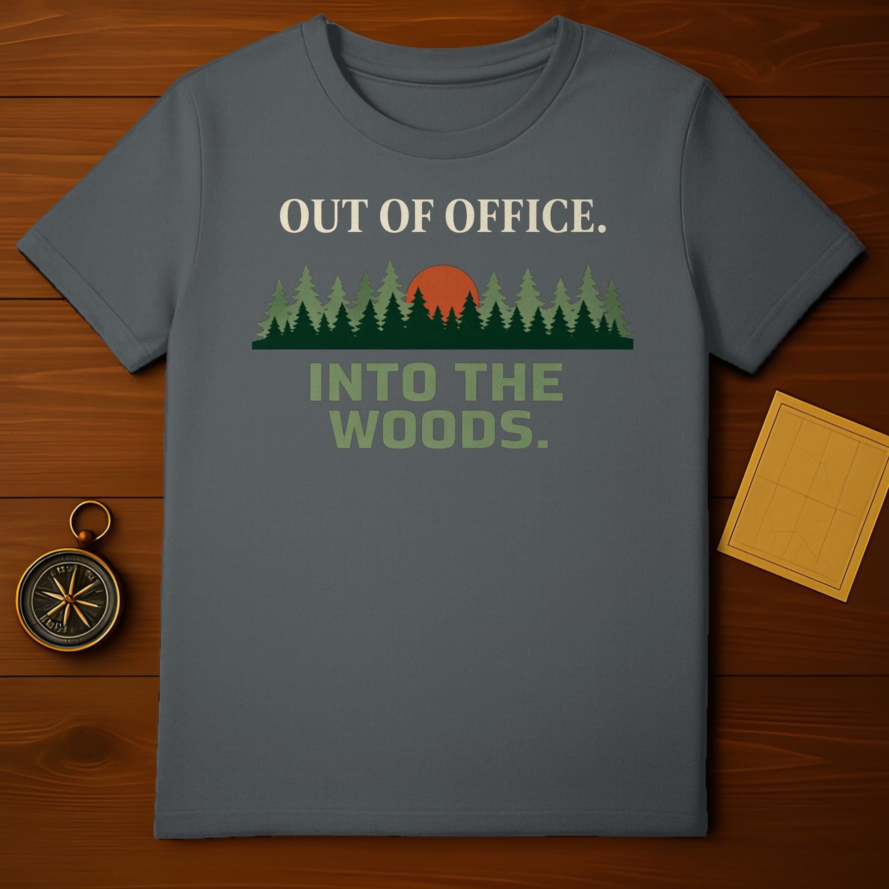 OUT OF OFFICE INTO THE WOODS Graphic product type
Out Of Office
Into The Woods
Nature Theme
Outdoor Life
Forest Design
Camping Gear
Hiking Apparel
Adventure Shirt
Sunset Graphic
Pine Trees
Wilderness Print
Escape Office
Travel Clothing
Relaxation Theme
Mountain Lover
Explorer Style
Forest Lover
Unique Design
Outdoor Enthusiast
Vacation Mode