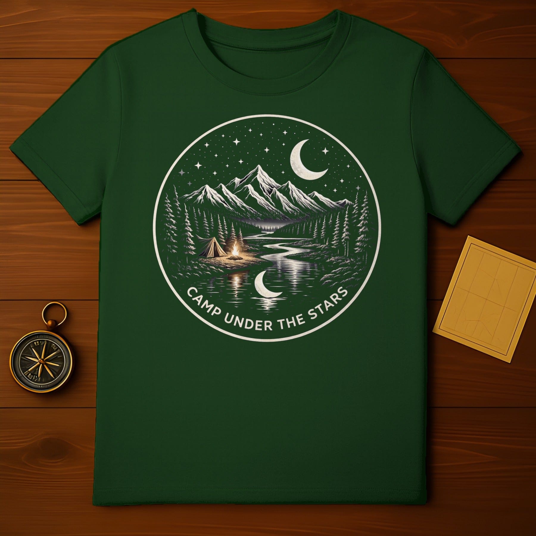Camp Under The Stars Mountain Night Scene product type