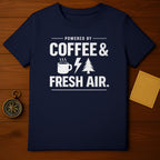 Powered by Coffee and Fresh Air T-Shirt