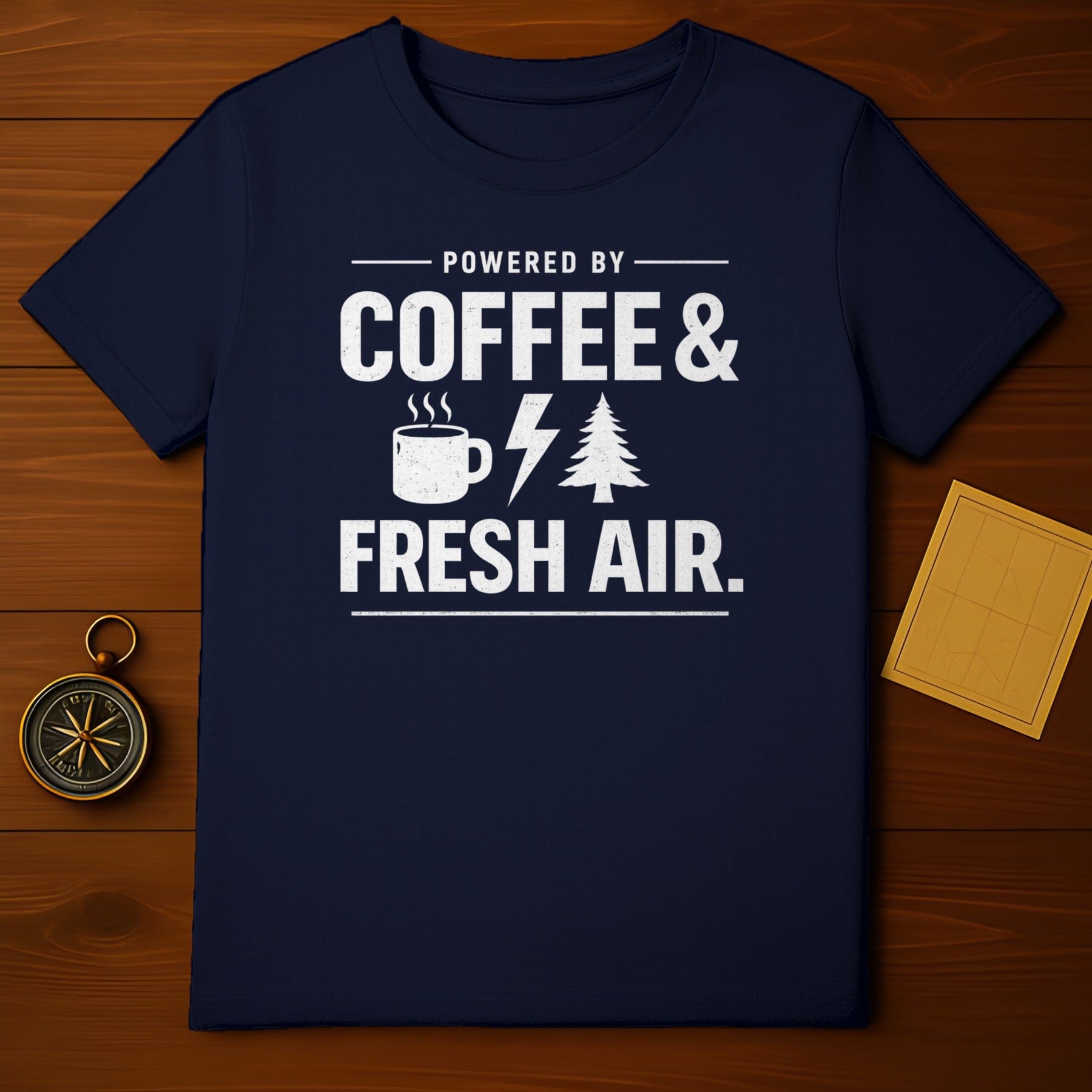 Powered by Coffee and Fresh Air T-Shirt