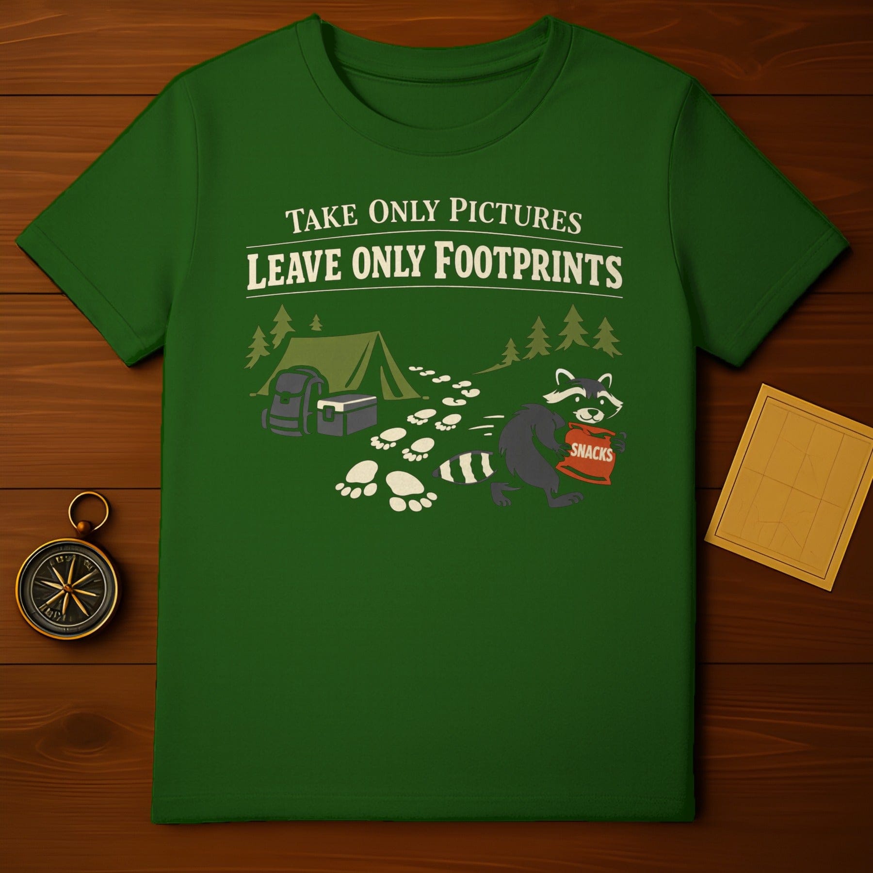 Take Only Pictures Leave Only Footprints Shirt
