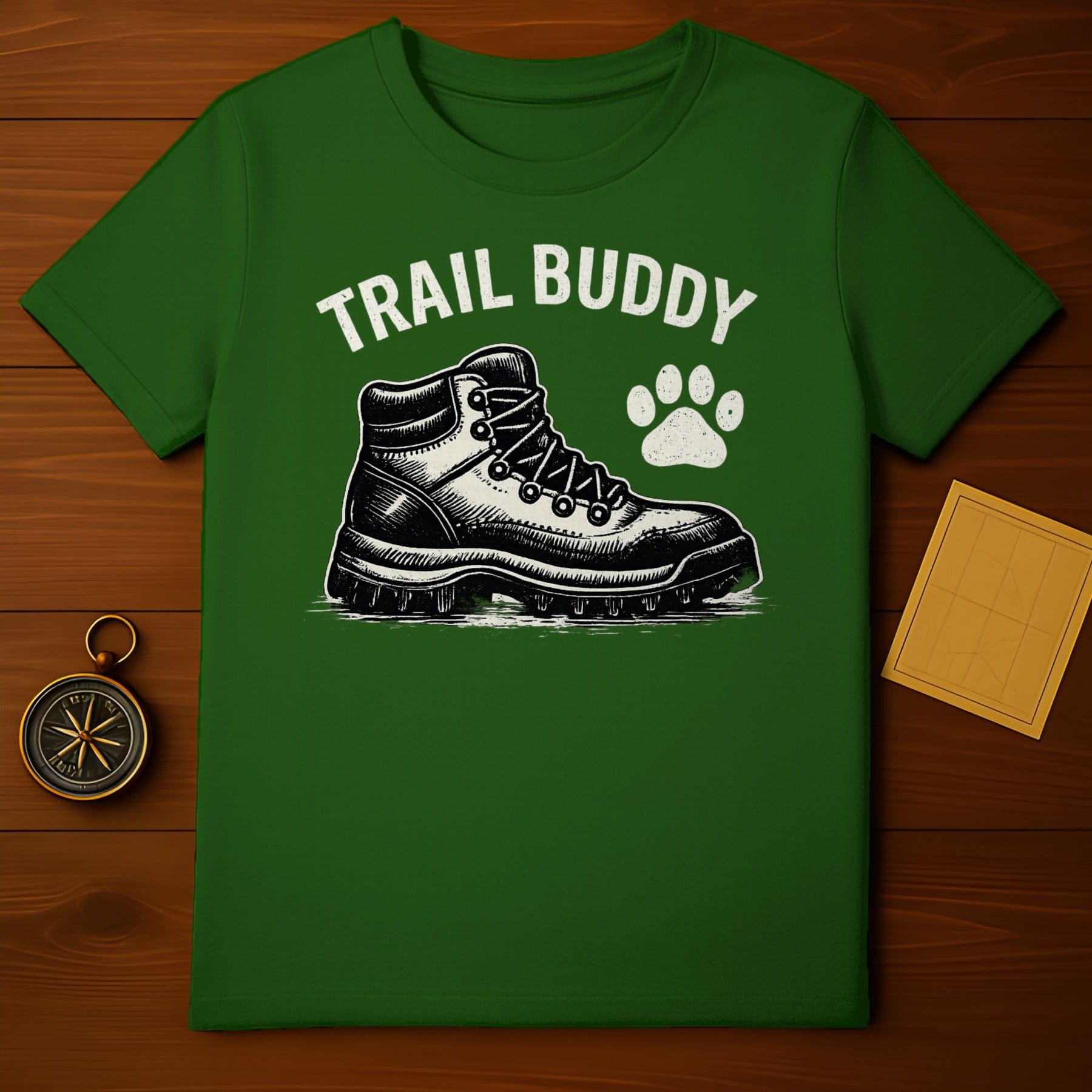 TRAIL BUDDY Hiking Boot Paw Print product type