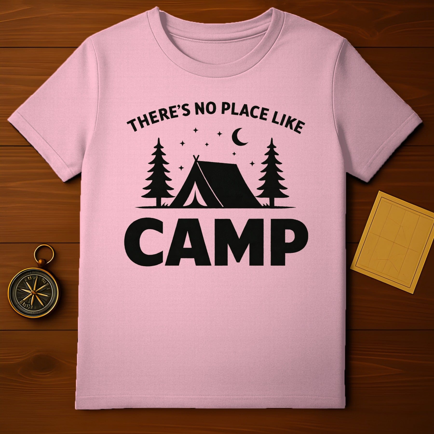 There's No Place Like Camp Graphic T-Shirt