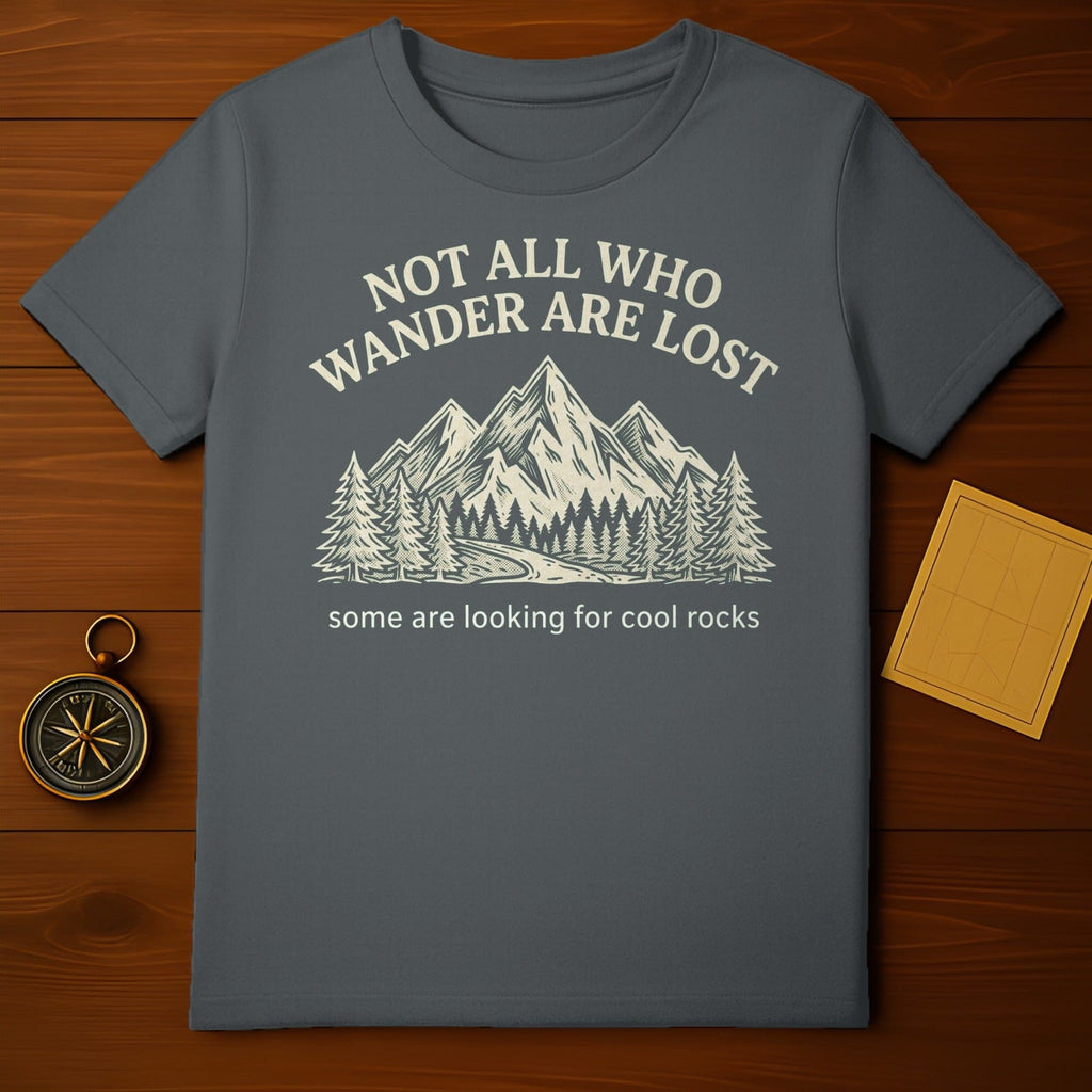 Not All Who Wander Are Lost Mountains Cool Rocks product type

adventure hiking outdoors mountains nature wanderlust exploration lost rocks coolrocks geologist geology camping forest trees quote saying funny unique gift