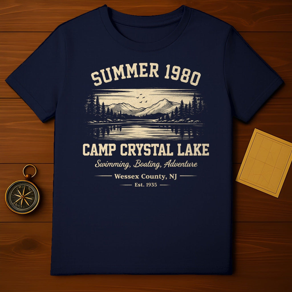 Summer 1980 Camp Crystal Lake Adventure Tshirt