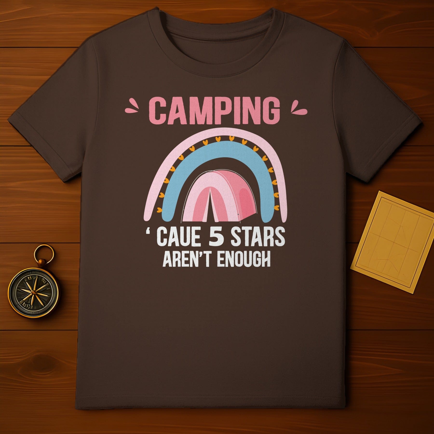 Camping 5 Stars T-Shirt