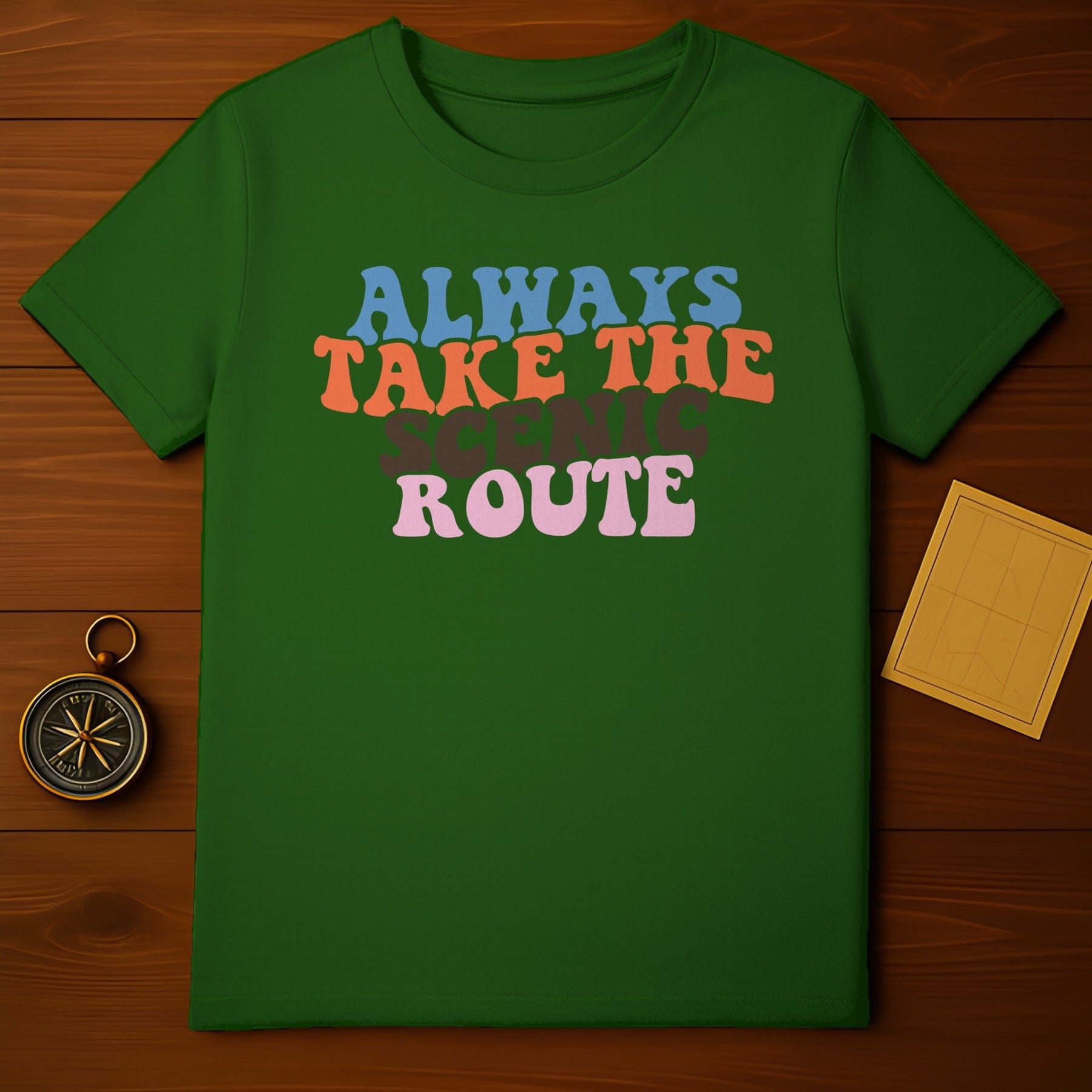 Always Take the Scenic Route Graphic Tee