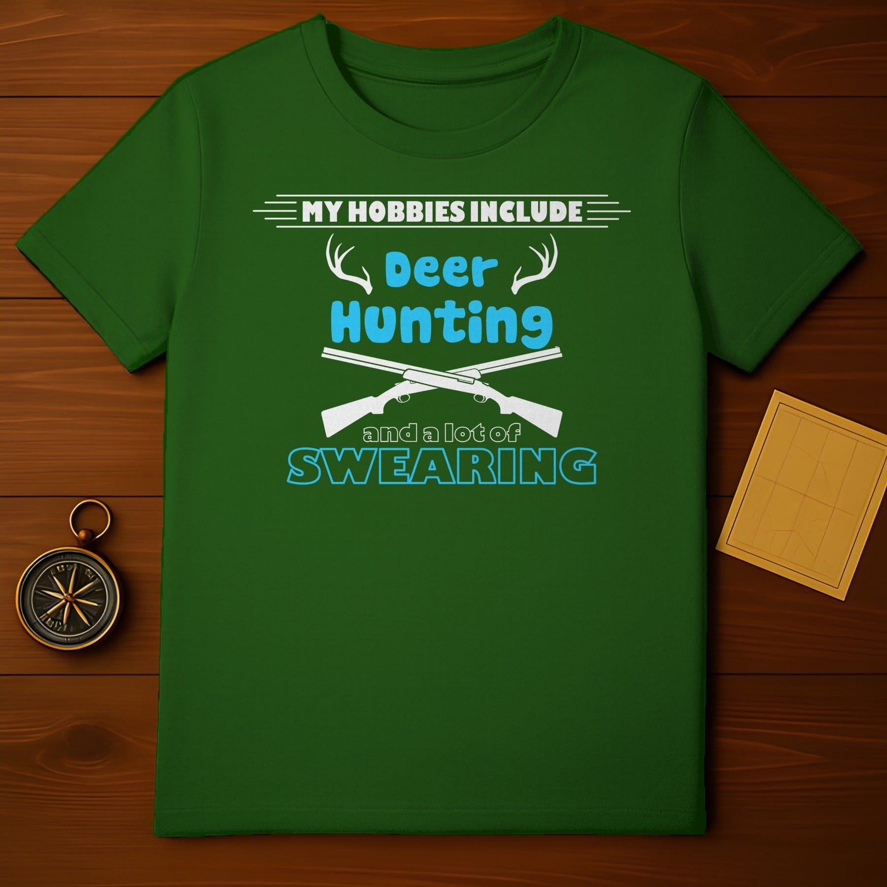 Deer Hunting & Swearing T-Shirt
