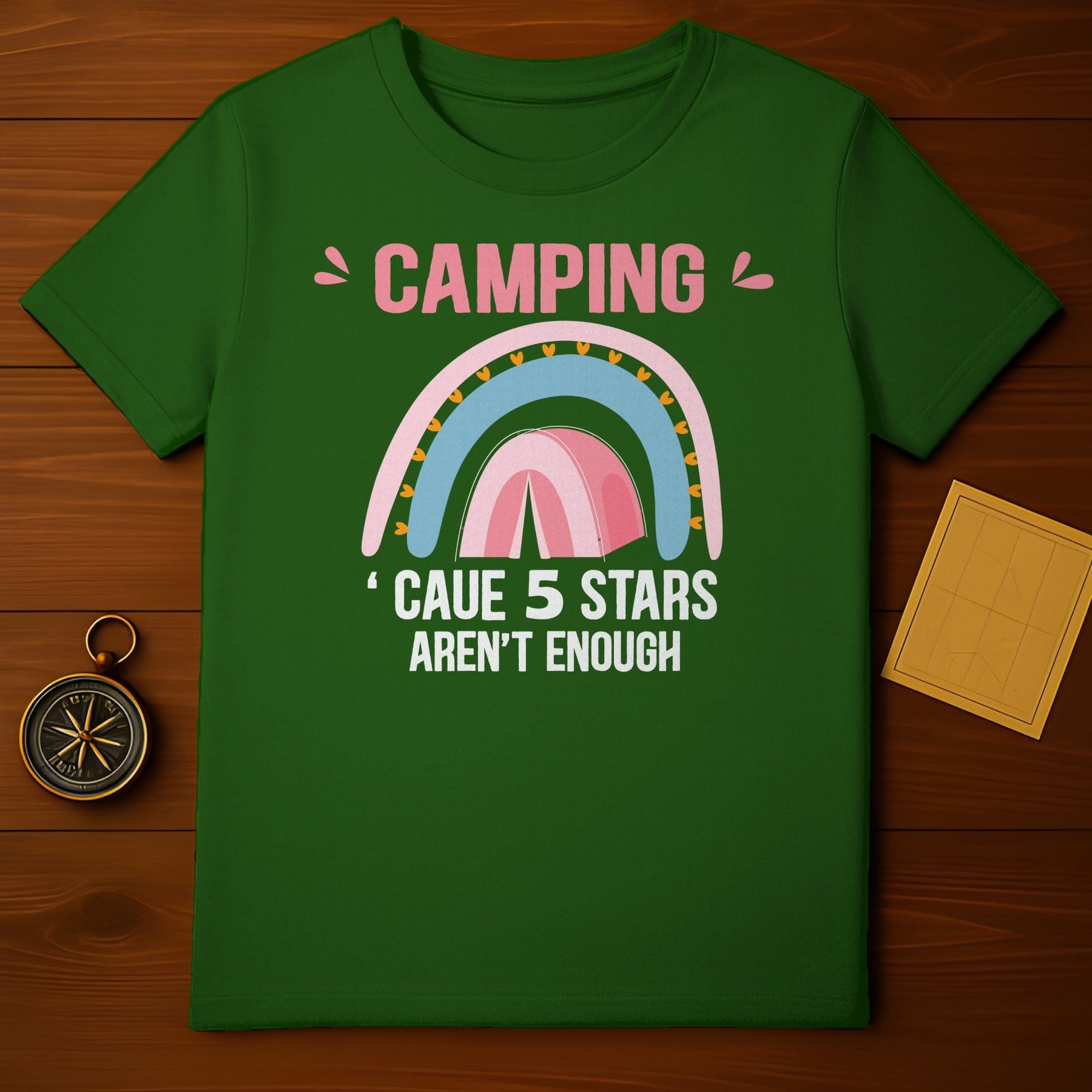 Camping 5 Stars T-Shirt