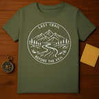 LAST TRAIL BEFORE THE VEIL Graphic Tee Shirt