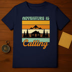 Adventure Is Calling Mountain Cabin T-Shirt
