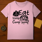Eat Sleep Camp T-Shirt