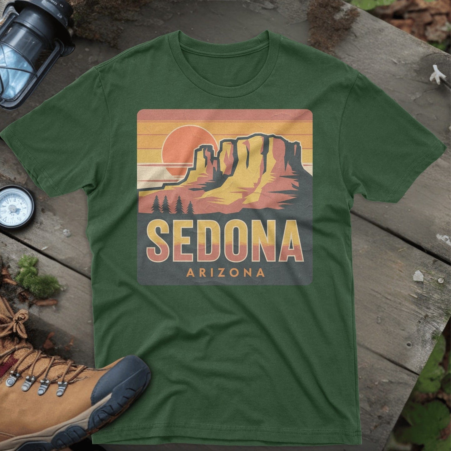 Sedona Arizona Scenic Graphic Tee Shirt product type