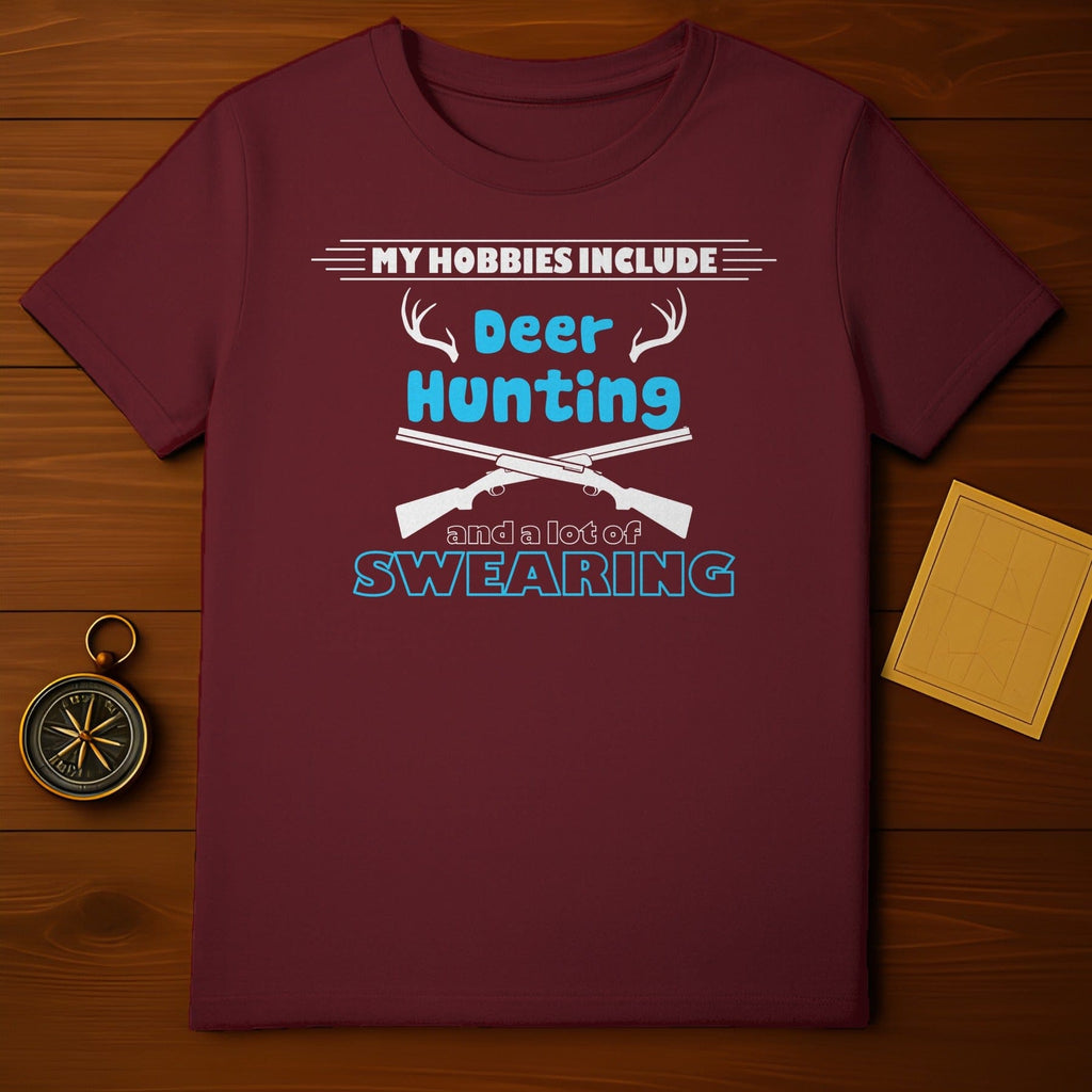 Deer Hunting & Swearing T-Shirt
