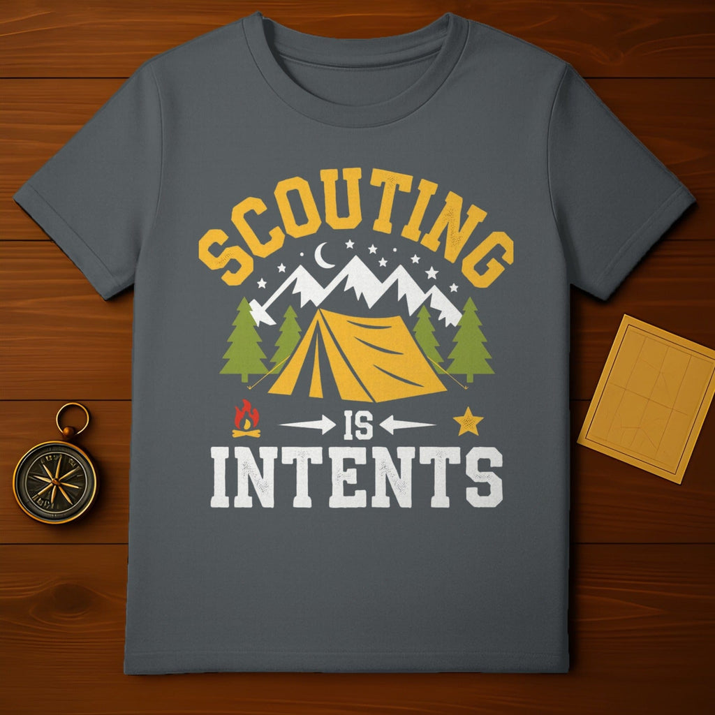 Scout In Tents T-Shirt