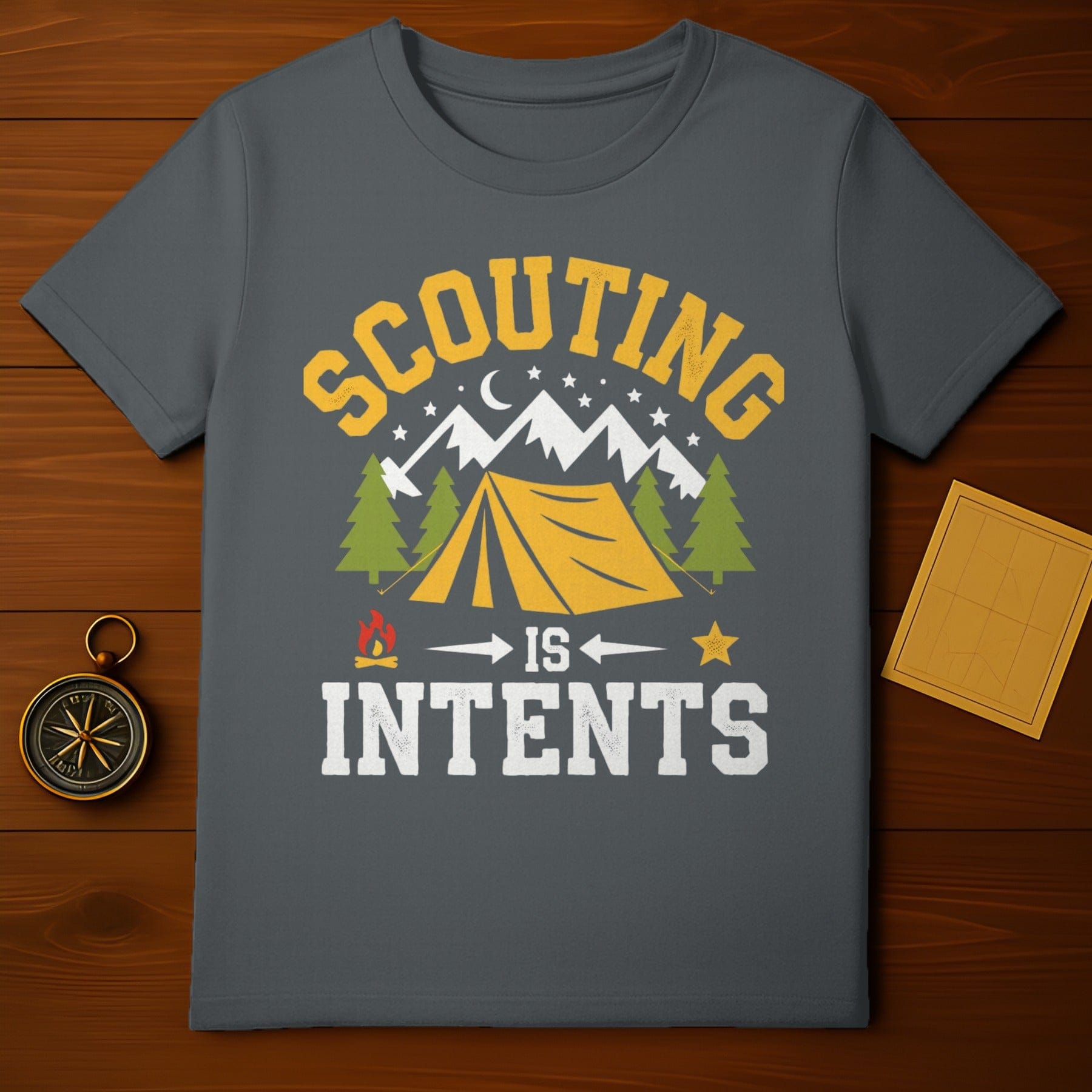 Scout In Tents T-Shirt