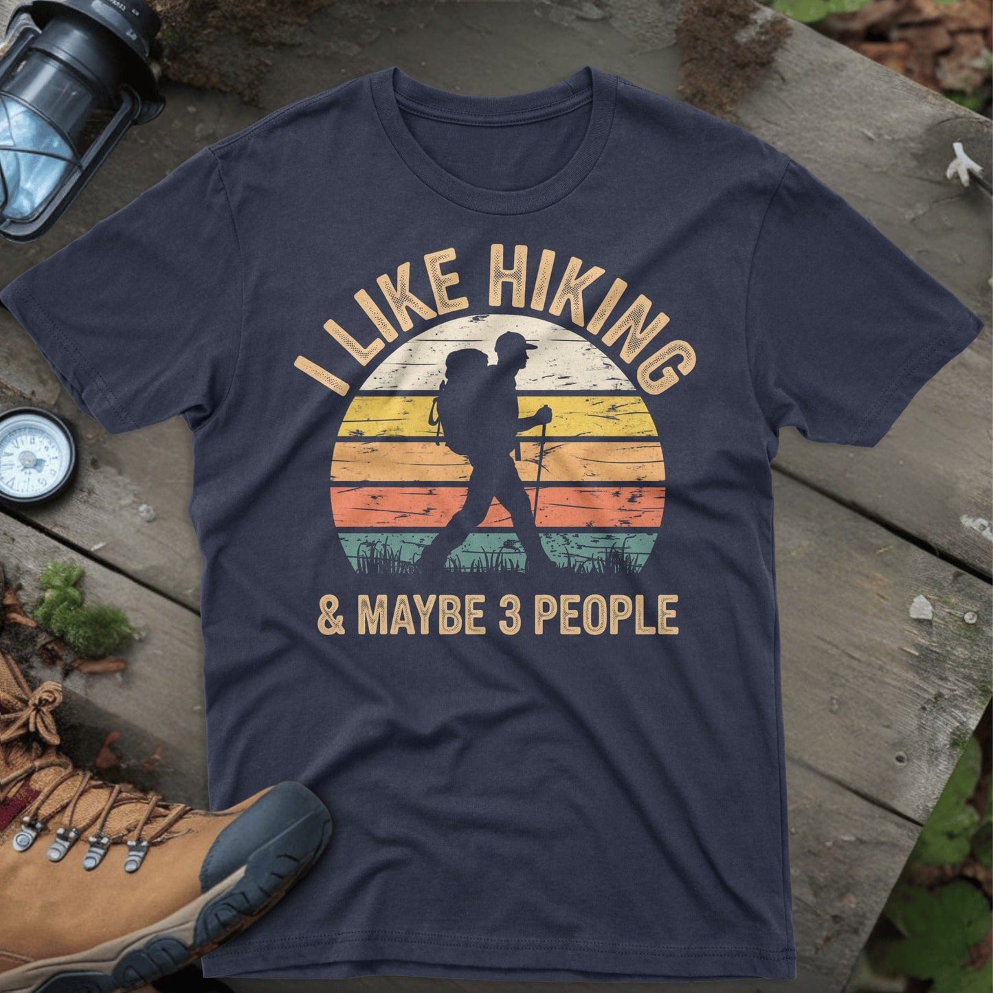 I Like Hiking and Maybe 3 People T-shirt product type