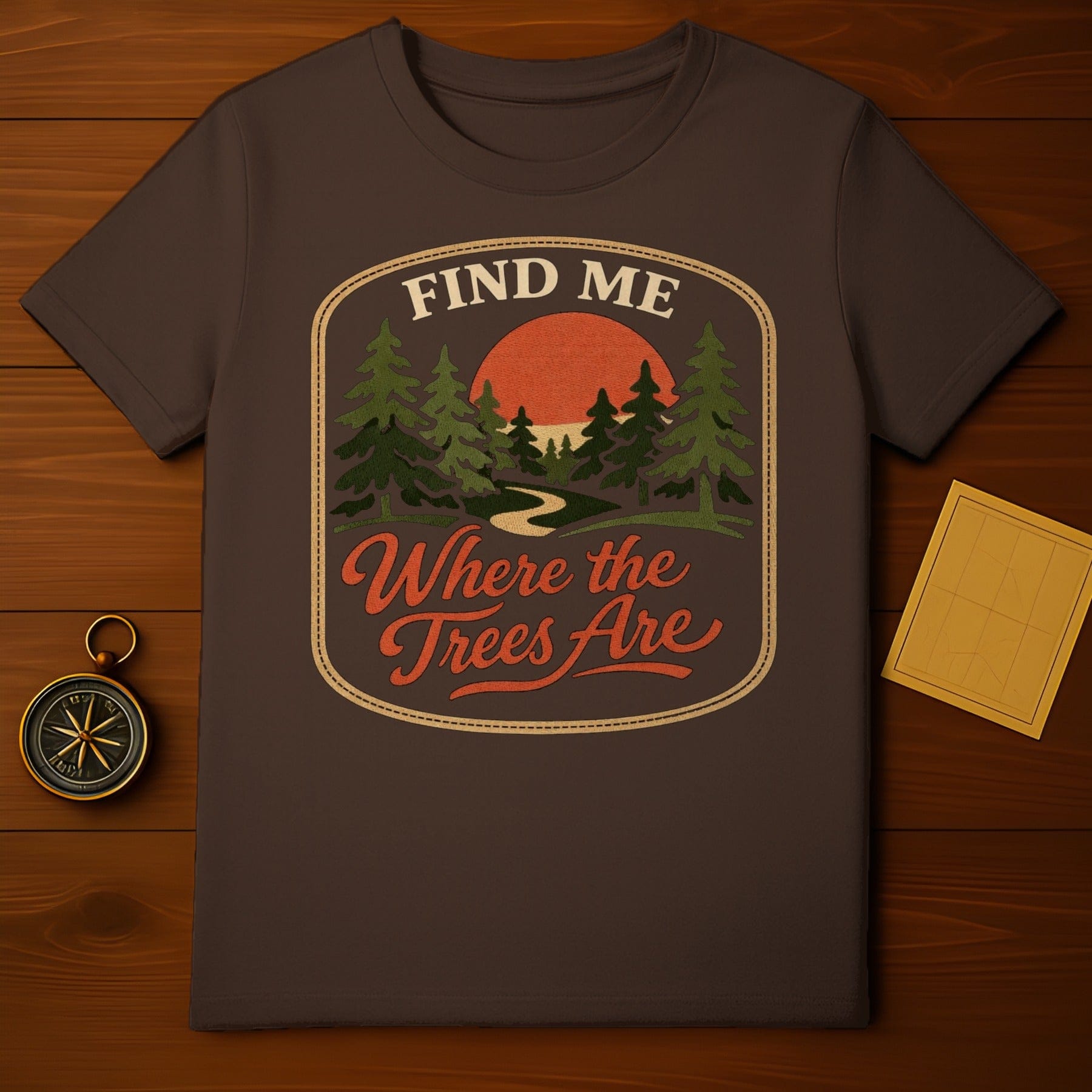 FIND ME Where the Trees Are Forest Landscape product type