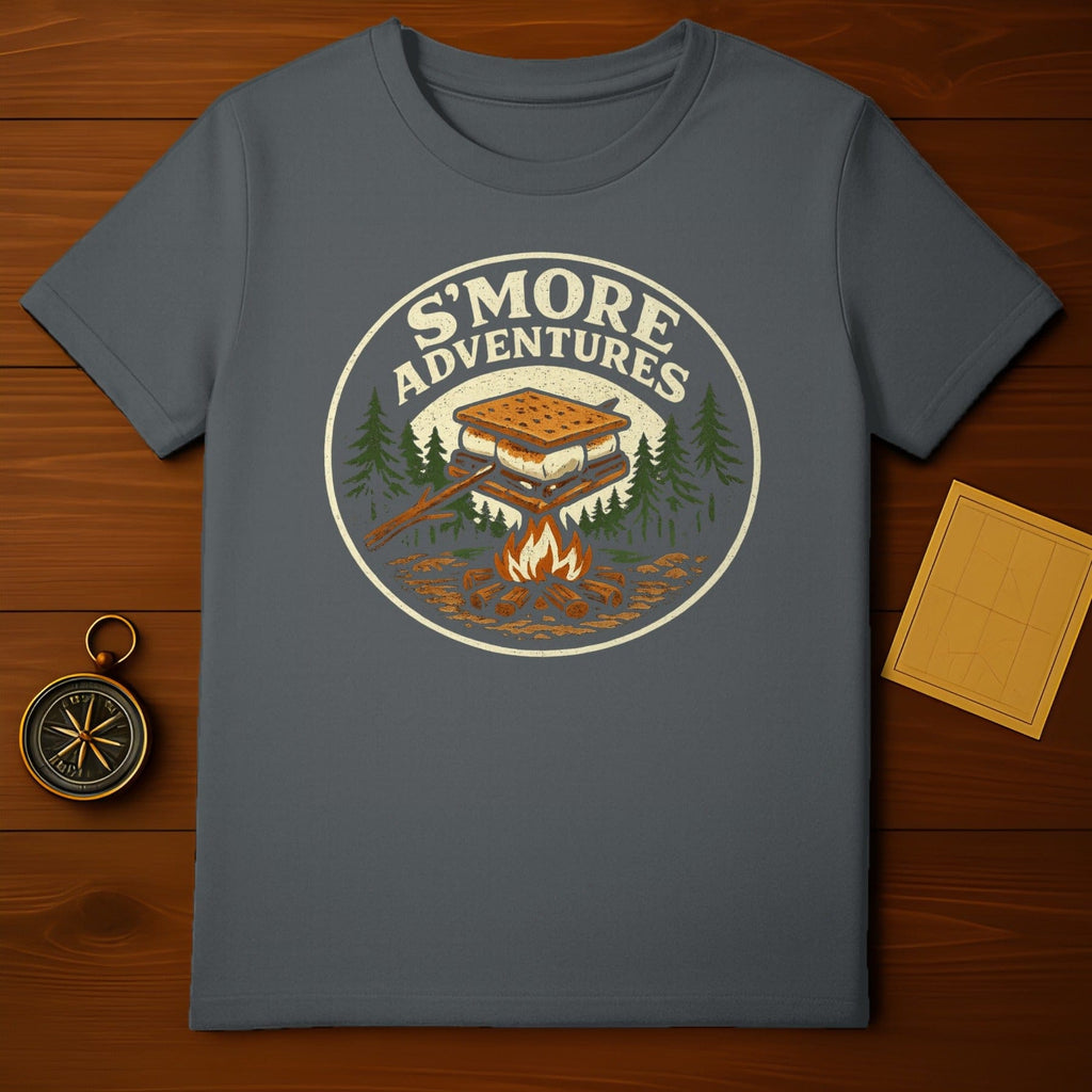 S'more Adventures Shirt For Camping Enthusiasts