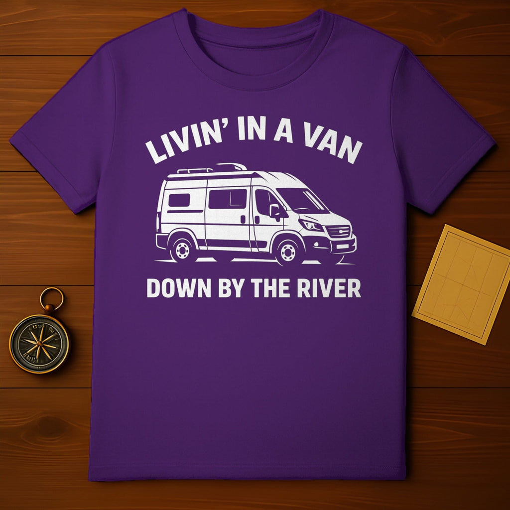 Livin' in a Van Down by the River T-shirt product