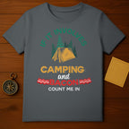 Camping & Bacon T-Shirt
