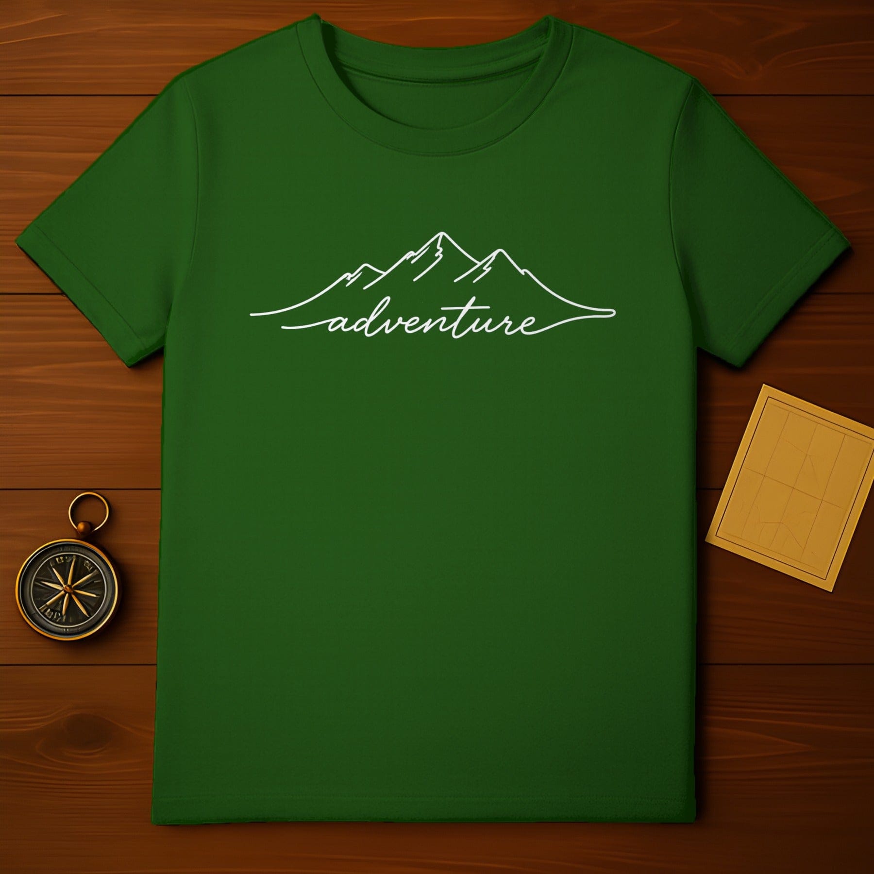 Adventure Mountains Graphic Tee Shirt Apparel