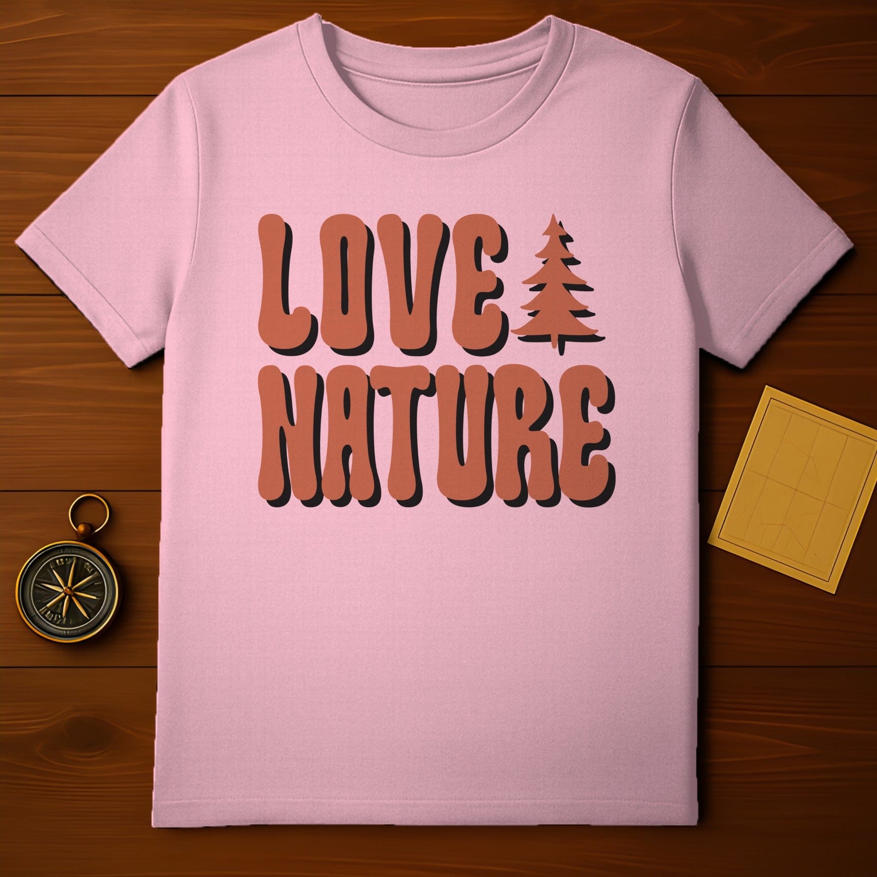 Love Nature Graphic Tee for Eco-Friendly Fashion