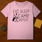 Eat Sleep Camp Repeat T-Shirt