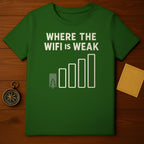 WHERE THE WIFI IS WEAK outdoor adventure nature product type