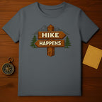 Hike Happens Mountain Graphic T-Shirt for Nature Lovers