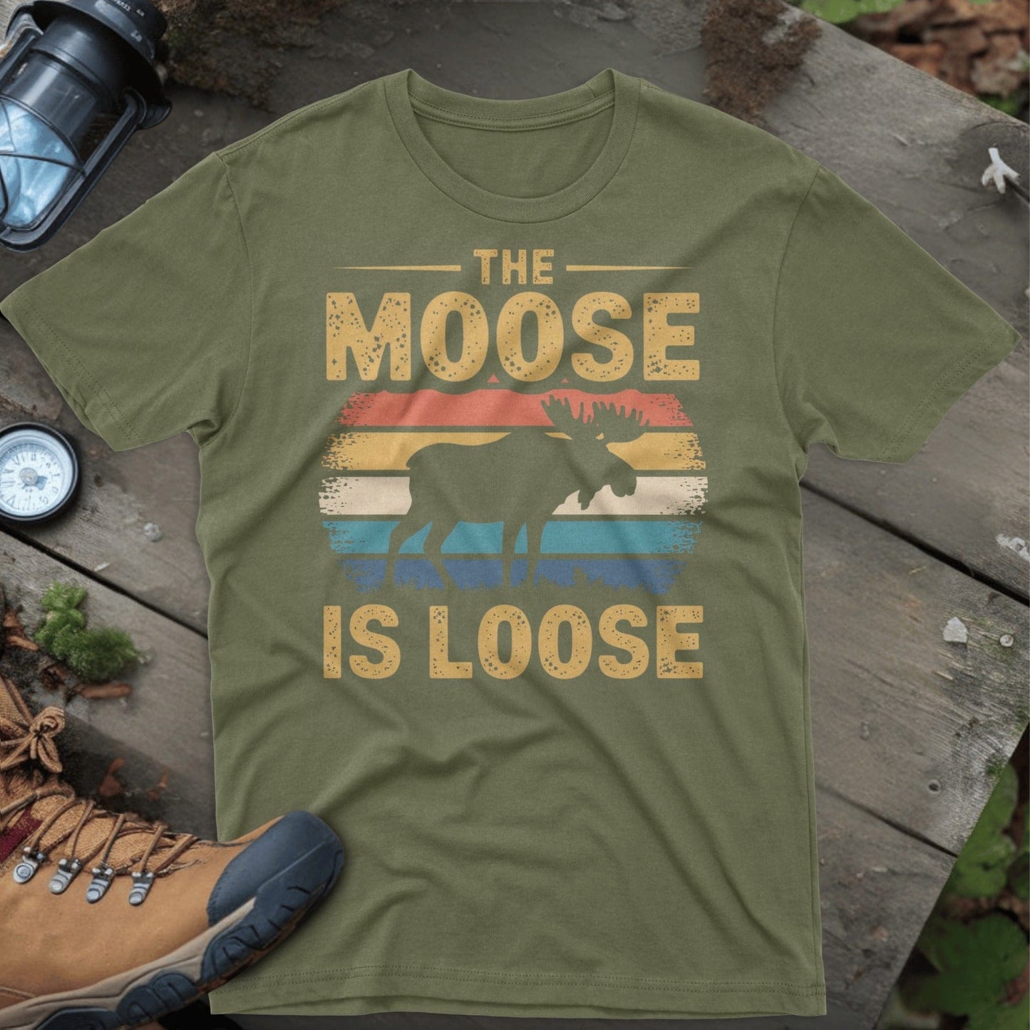 The Moose Is Loose Graphic T-shirt product