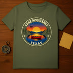 Lake McQueeney Texas Sunset Canoe Lake Mountains product type
Lake McQueeney, Texas, Sunset, Canoe, Lake, Mountains, Pine Trees, Bird, Outdoor, Nature, Travel, Destination, Scenic, Water Recreation, Camping, Adventure, Graphic Design, Landscape, Paddling, Texan Landmark