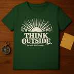Think Outside No Box Necessary Graphic Tee Shirt