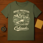 Rocky Mountain National Park Colorado Elk Scene product type
rocky mountain national park, colorado, elk, mountains, forest, nature, wildlife, outdoors, park, vintage design, landscape, cabin, river, pine trees, travel, adventure, hiking, camping, wilderness, scenery