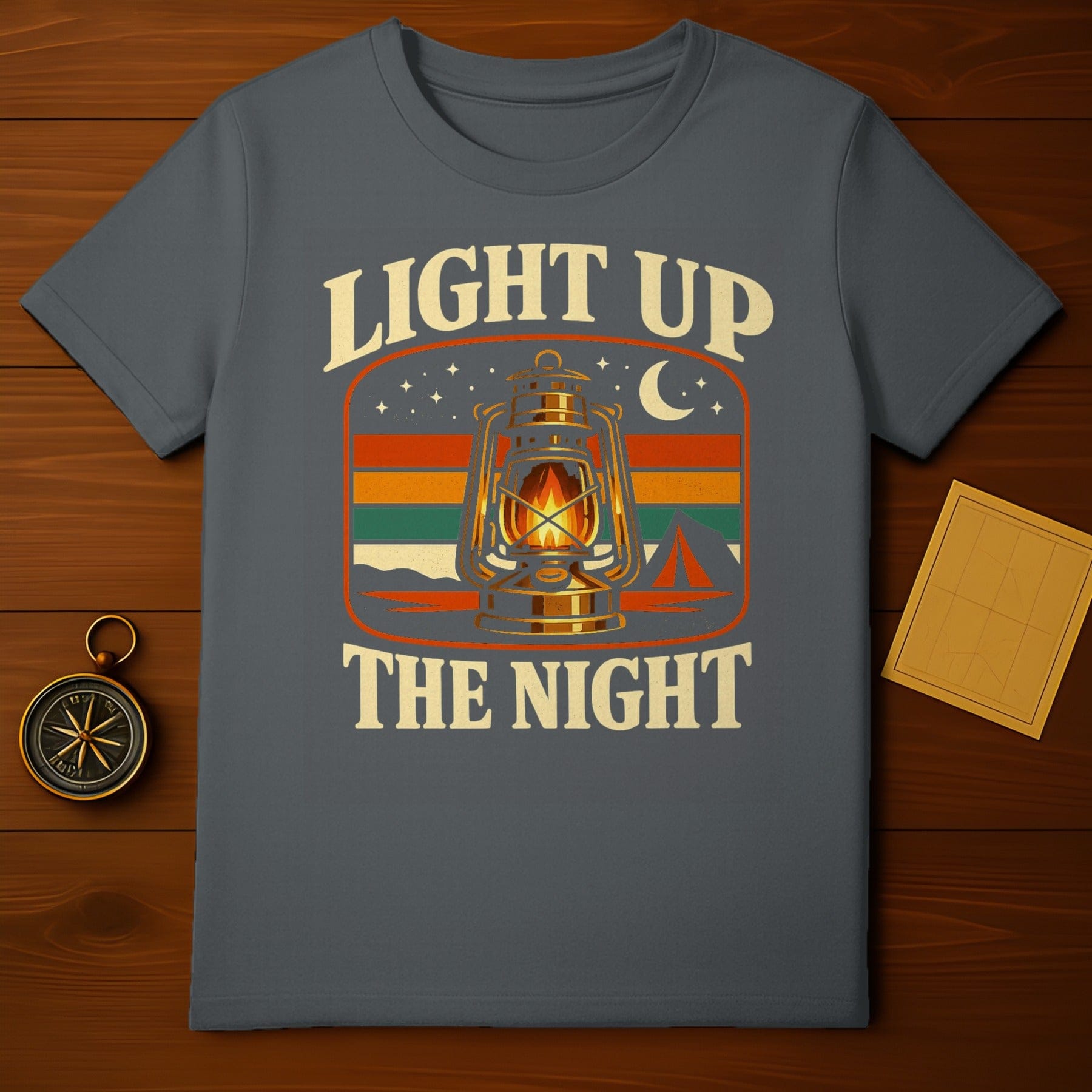 Light Up The Night Camping Lantern Moon Stars product type