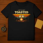 Let's Get Toasted Marshmallow Campfire T-shirt