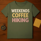 WEEKENDS COFFEE HIKING Adventure Lovers Fun Times product type