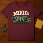 MOOD: WOODS Pine Trees Graphic Nature Outdoors T-Shirt
Mood Woods, Nature Shirt, Outdoor Life, Forest Theme, Pine Trees, Camping Gear, Hiking Apparel, Woodland Design, Adventure Wear, Maroon Shirt, Burgundy Tee, Graphic Print, Outdoorsy, Wilderness, Nature Lover, Tree Design, Forest Lover, Camping Shirt, Outdoors Shirt, Adventure Shirt