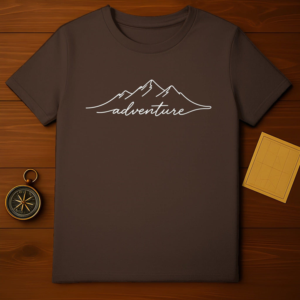 Adventure Mountain Graphic Tee Perfect for Any Explorer