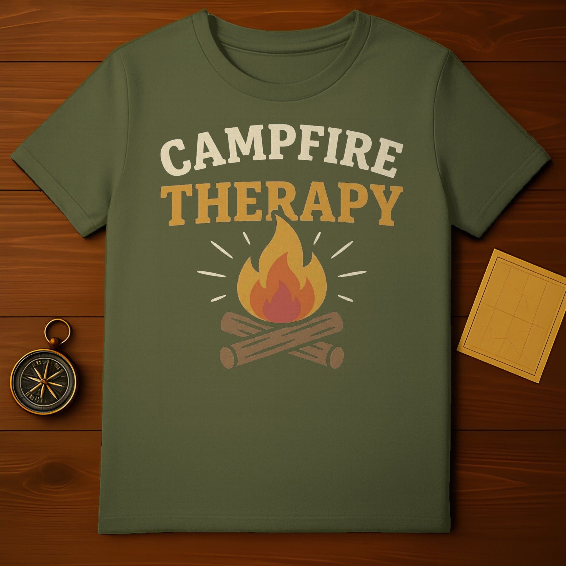 Camping Adventure Campfire Therapy T-shirt product type
Campfire
Therapy
Camping
Outdoors
Nature
Adventure
Fire
Flame
Bonfire
Woods
Forest
Wilderness
Relaxation
Peace
Happy
Outdoorsy
Hike
Travel
Explore
Getaway