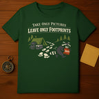 Take Only Pictures Leave Only Footprints T-shirt