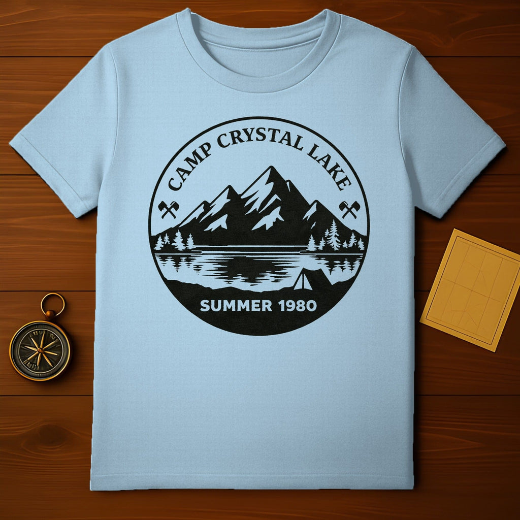 Camp Crystal Lake Summer 1980 Graphic Tee Shirt