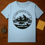 Camp Crystal Lake Summer 1980 Graphic Tee Shirt