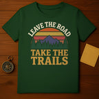 Leave The Road Take The Trails Retro Mountain Hiking product type