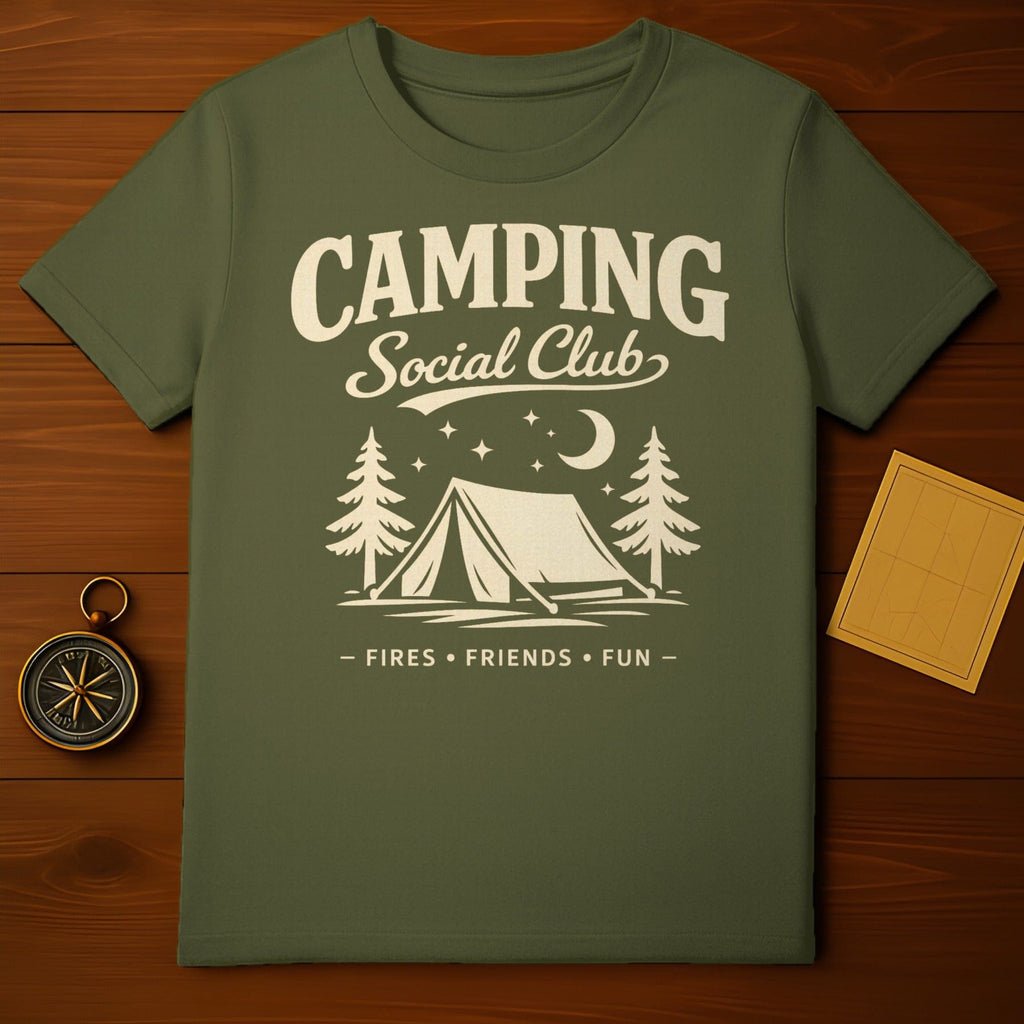 CAMPING Social Club Fires Friends Fun product type