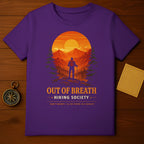 Out Of Breath Hiking Society Mountain Sunset product type