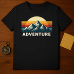 Adventure Mountain Graphic Tee Shirt for Outdoor Lovers