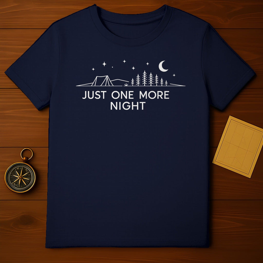 Just One More Night Camping Graphic Shirt