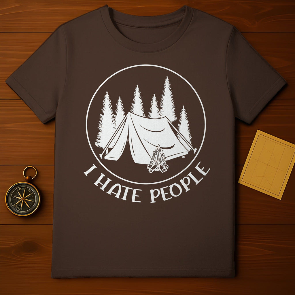 I Hate People Camping T-Shirt