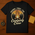 Friends Fires Fun Camping Crew T-Shirt Camping product